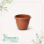 Vaso de Plástico Red Romano N 00 Cerâmica