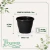 Vaso de Plástico Red Primavera 02 Preto - comprar online