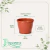 Vaso de Plástico Red Primavera 03 Cerâmica - comprar online