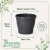 Vaso de Plástico Red Primavera 04 Preto - comprar online