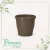 Vaso de Plástico Red Primavera 06 Marrom Avelã