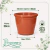 Vaso de Plástico Red Primavera 08 Cerâmica - comprar online