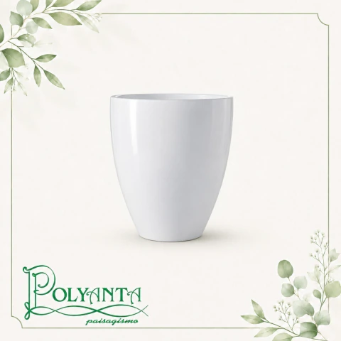 Vaso Ceramico Frankfurt 14 Perola