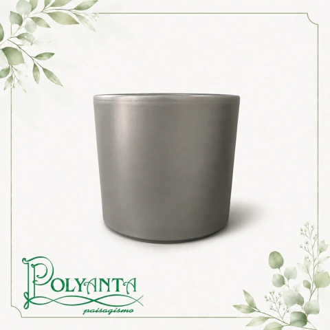 Vaso Ceramico Hanover Chumbo 16