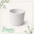 Vaso Ceramico Hanover Branco 16 - comprar online