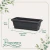 Jardineira de Plástico 50 Cm Preto - comprar online