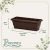 Jardineira de Plástico 50 Cm Tabaco - comprar online