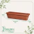 Jardineira de Plástico 80 Cm Cerâmica - comprar online