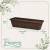Jardineira de Plástico 80 Cm Tabaco - comprar online
