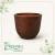 Vaso Concept Redondo Aço Corten N3
