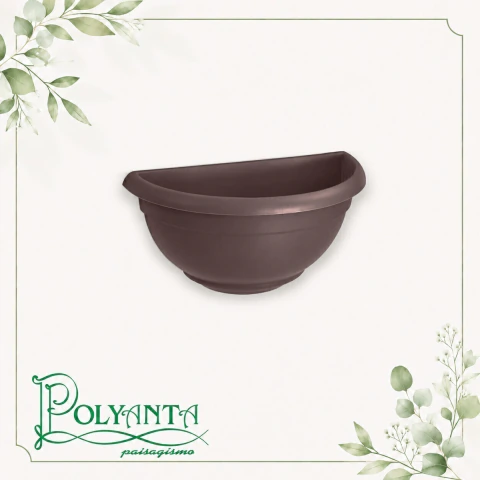 Vaso de Parede Plástico Pequeno Tabaco