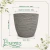 Vaso Europa Redondo 33 Mármore - comprar online