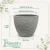 Vaso Europa Redondo 42 Mármore - comprar online