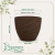 Vaso Europa Redondo 42 Café - comprar online