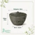 Cachepô Elegance Cuia 01 Verde Oliva - comprar online