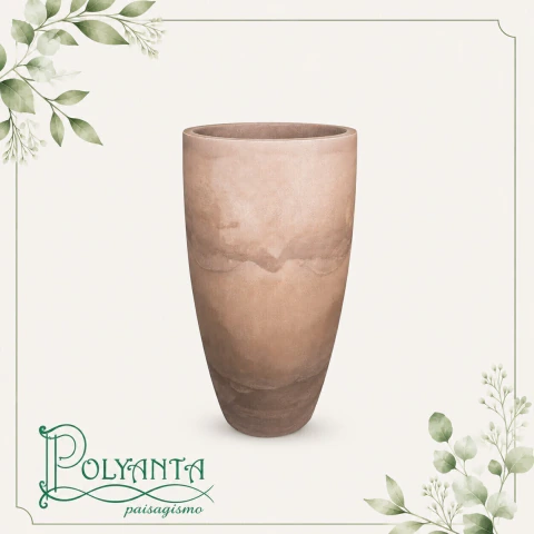 Vaso Conico Slim Liso 33 Macchiato