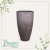 Vaso Conico Slim Liso 33 Preto Ardosia