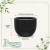 Cachepo Big Ball Preto - comprar online