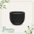 Cachepo Big Ball Preto