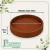 Prato de Resina Red 35 Aço Corten - comprar online