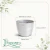 Cachepô Elegance Redondo 01 Branco Carrara - comprar online