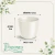 Cachepô Elegance Redondo 03 Branco - comprar online