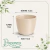 Cachepô Elegance Redondo 03 Travertino - comprar online