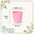 Vaso Aquarela N 02,5 Rosa Bebe - comprar online