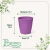 Vaso de Plástico Red Aquarela 02,5 Roxo Amora - comprar online