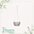 PENDENTE DIAMOND N 1 - COR BRANCO CARRARA