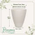 Vaso Vietnamita 31 Branco Marmore - comprar online