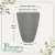 Vaso Vietnamita 31 Cinza Claro - comprar online