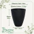 Vaso Vietnamita 31 Preto Marmore - comprar online