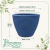 Vaso Cone Baixo 22 Riscato Azul Macauba - comprar online