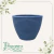 Vaso Cone Baixo 22 Riscato Azul Macauba