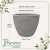 Vaso Cone Baixo 22 Riscato Cinza - comprar online