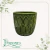 Cachepo Medit Esm. Verde Cobre PT12