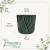 Vaso Mar Esmaltado Verde Queimado PT15 - comprar online