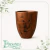 Vaso Concept Conico Aço Corten N1