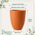 Vaso Concept Conico Terracota N1 - comprar online