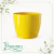 Cachepô Cerâmica Munique Amarelo 16