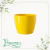 Cachepô Cerâmica Munique Amarelo 11