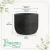 Vaso Voluto 38 Preto Ardosia - comprar online
