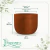 Vaso Voluto 38 Aço Corten Japi - comprar online