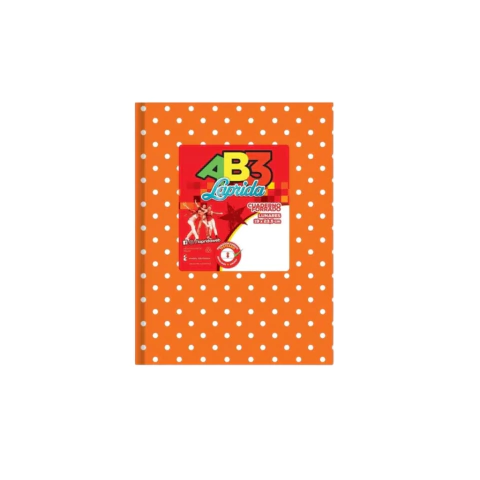 LAPRIDA CUADERNO AB3 NARANJA A LUNARES X50 HJS RAYADO - 5583
