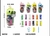 PLASTILINA DE 12 COLORES BOTE DE VACA (3 PZ DE MAYOREO)