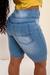 Bermuda Jeans Feminino Bermuda Destroyed Jeans Premium Da moda Short - comprar online