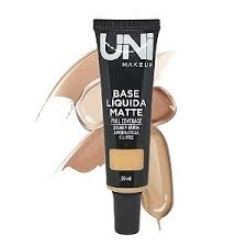 Base líquida matte full coverage UNI MAKEUP Base à prova d'água - loja online