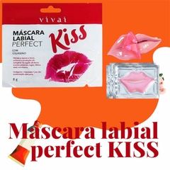 Máscara Labial Perfect Kiss Vivai Com Colágeno Reparação Hidratação - comprar online