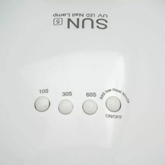 Cabine Led/uv Sun 5 Digital 48w Bivolt Sun Unhas Gel Acrígel - Rose Delicasa Store